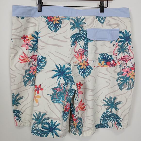 American Eagle Swim Trunks Men XLarge Tropical Beach Vacation Resort Coastal - Picture 4 of 14